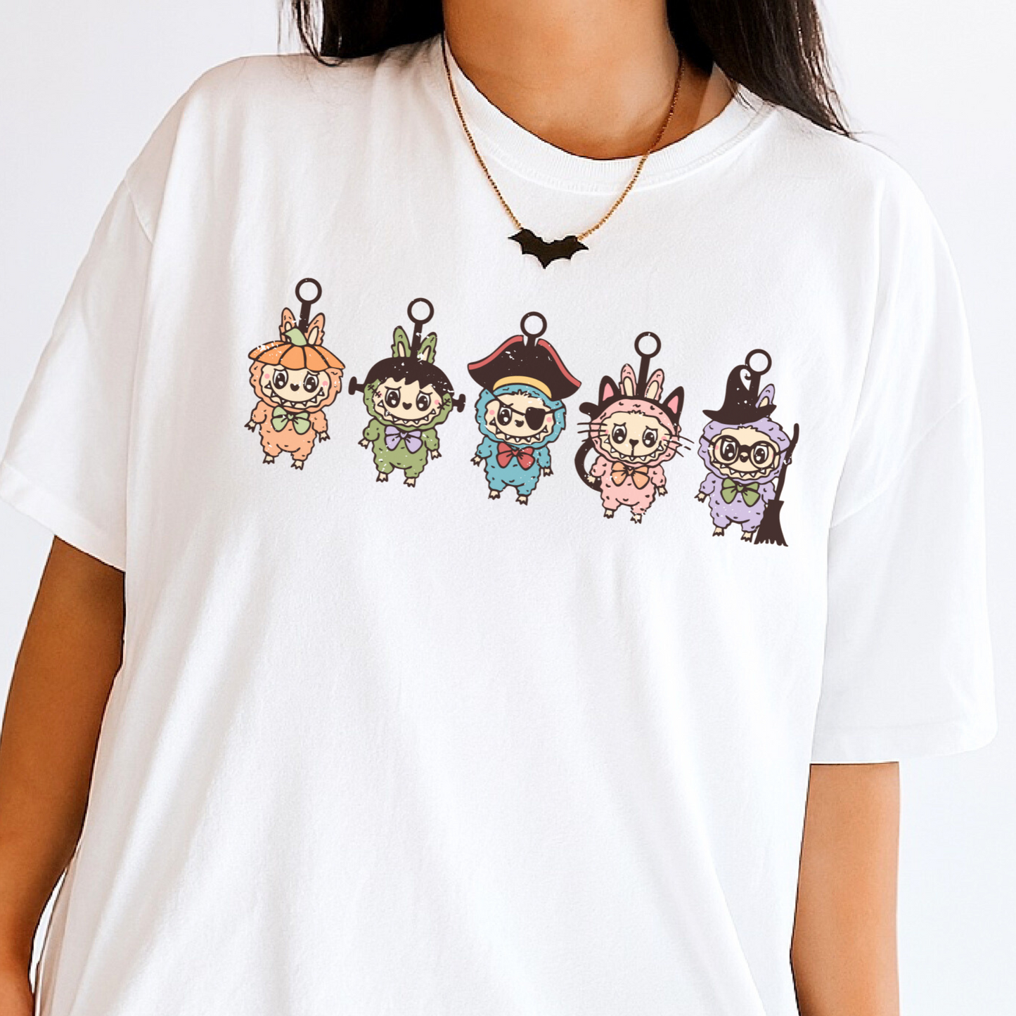 HALLOWEEN LABUBU MONSTER Fall Tee