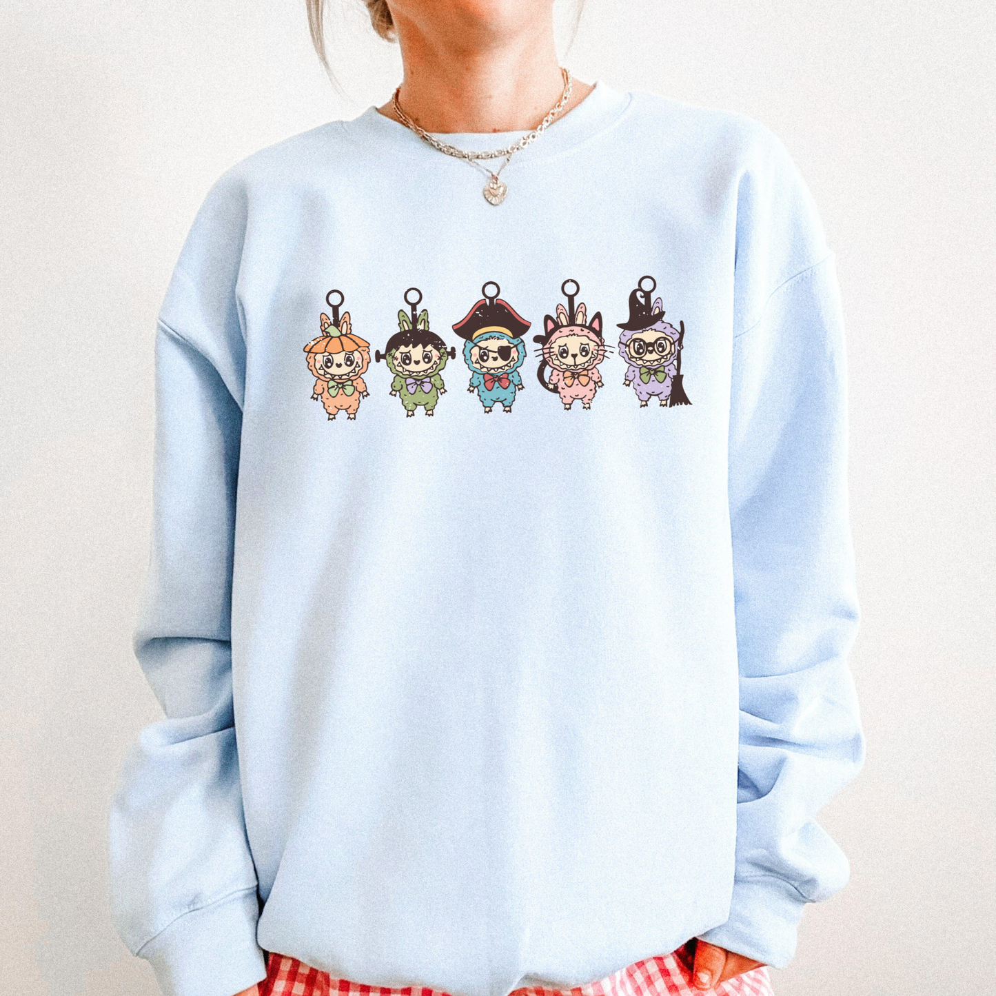 HALLOWEEN COSTUME LABUBU Inspired Fall Sweatshirt