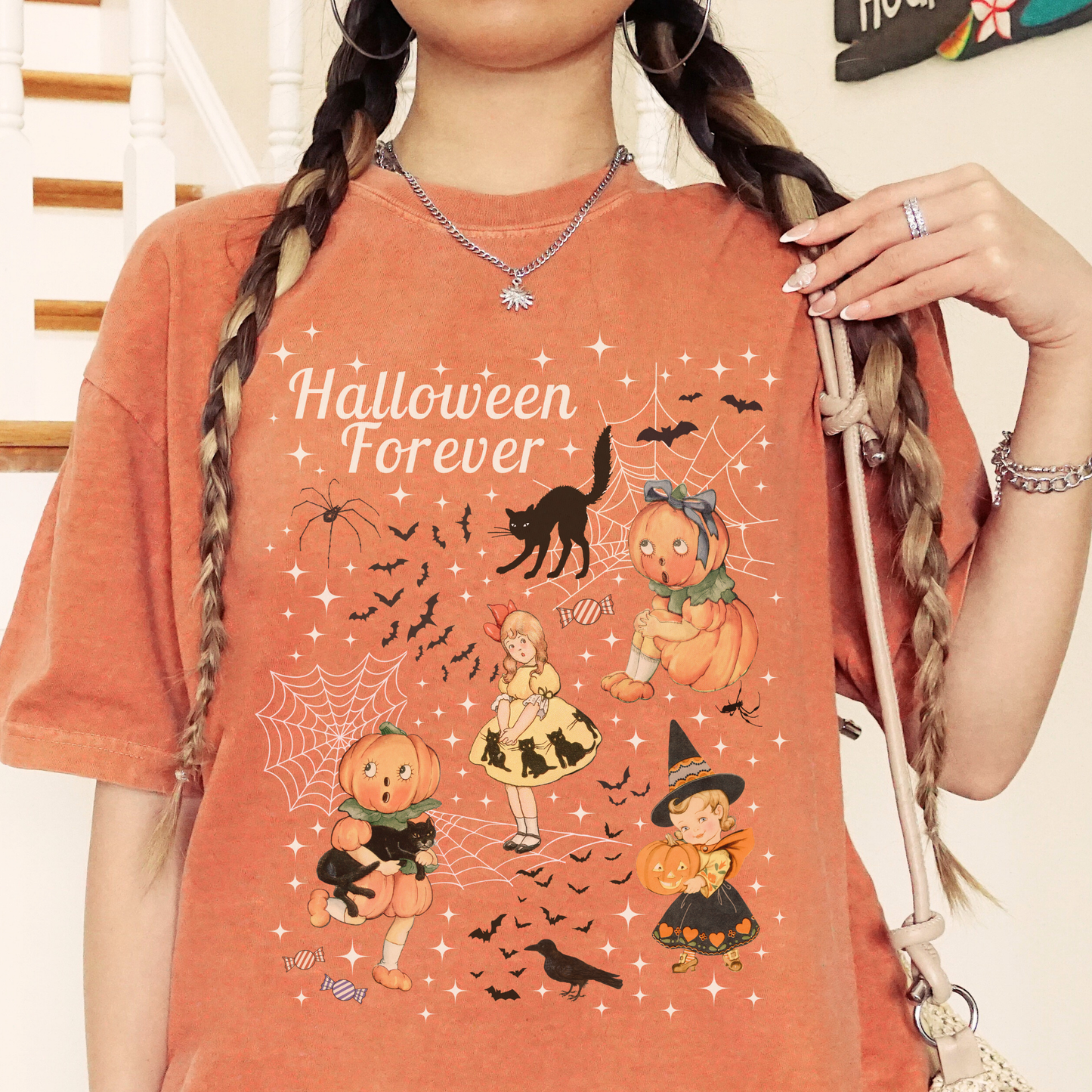 HALLOWEEN FOREVER VINTAGE Spooky Fall Tee