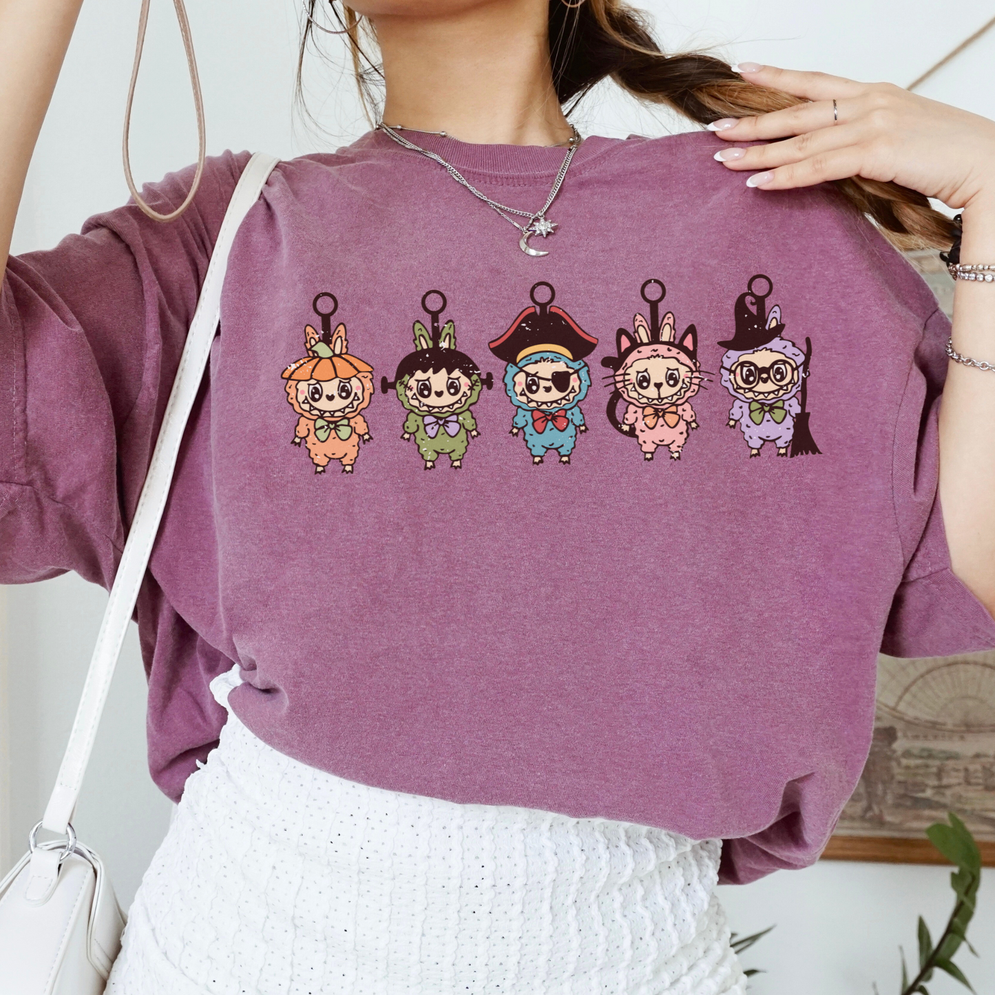 HALLOWEEN LABUBU MONSTER Fall Tee