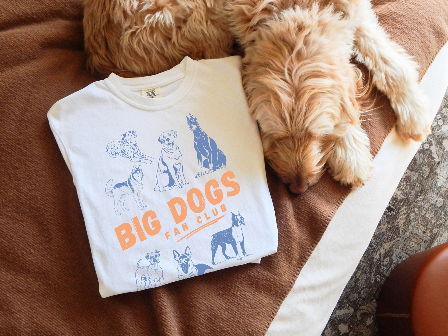 ๐ Big Dogs Fan Club Pet Lovers Tee