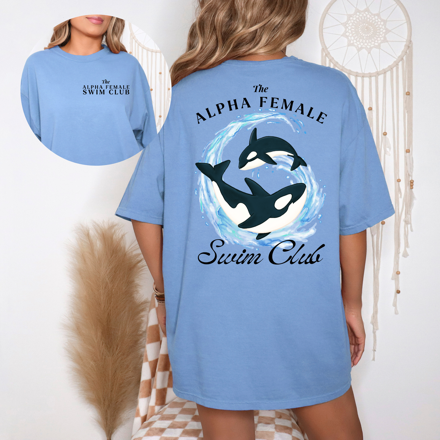 ALPHA FEMALE ORCA Oceancore Feminist Tee