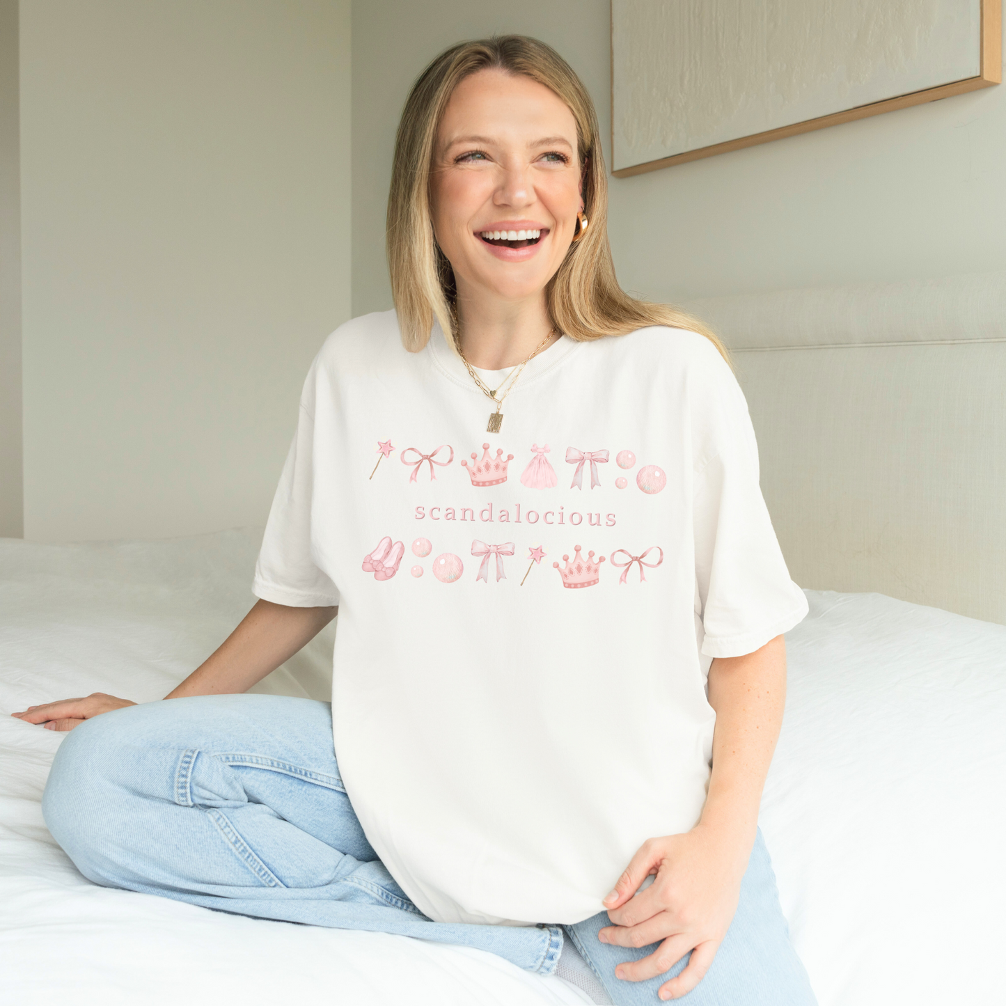 🫧 Scandalocious Wicked-Inspired Glinda Aesthetic Tee