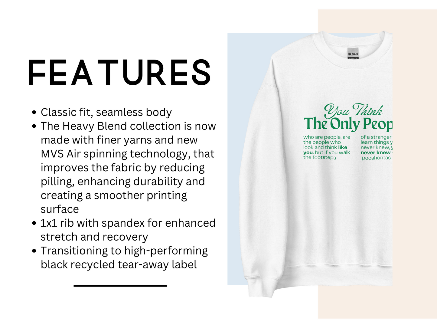 Colors of the Wind Sweatshirt β Dove Art & Inspirational Quote Graphic Tee