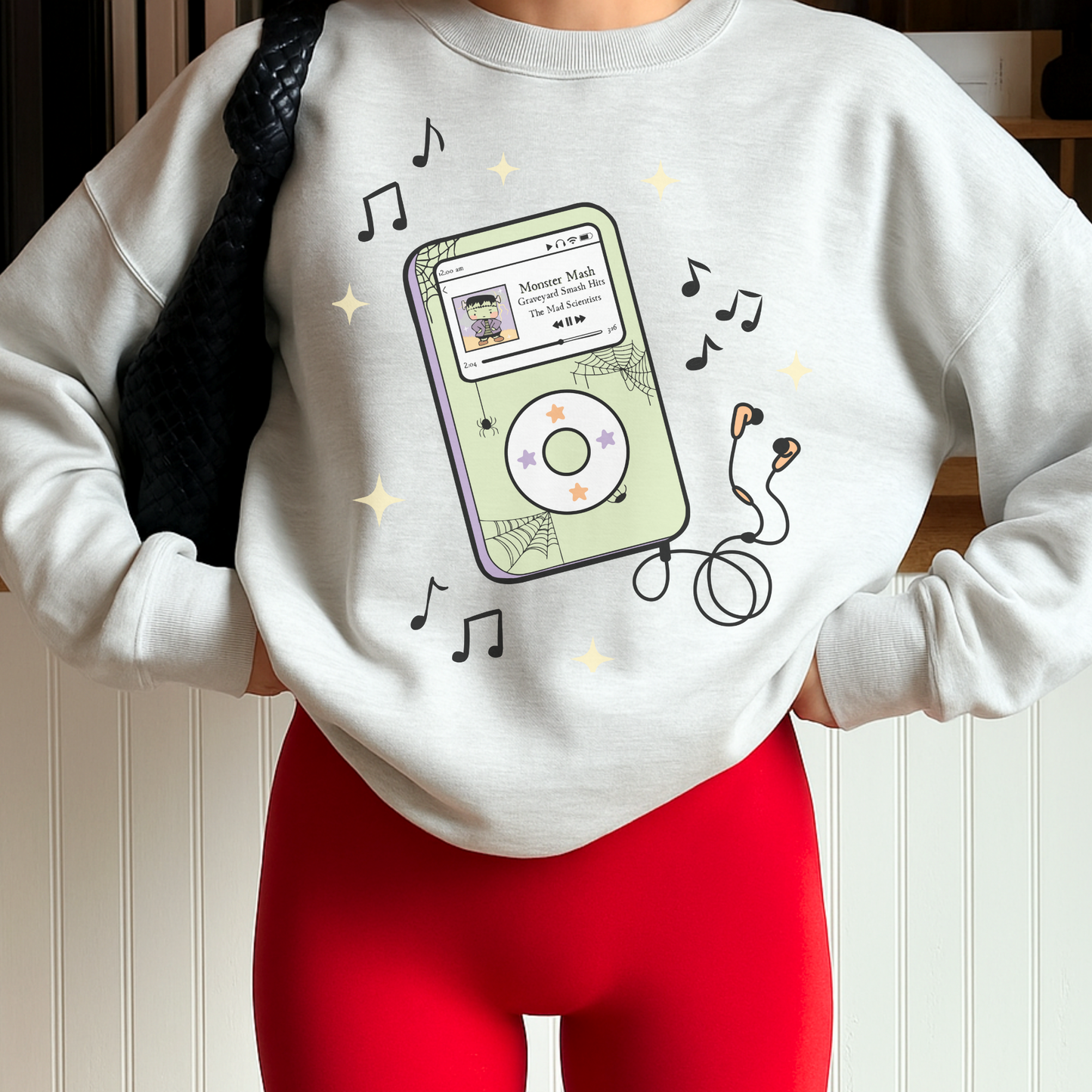 MONSTER MASH IPOD Halloween Sweatshirt