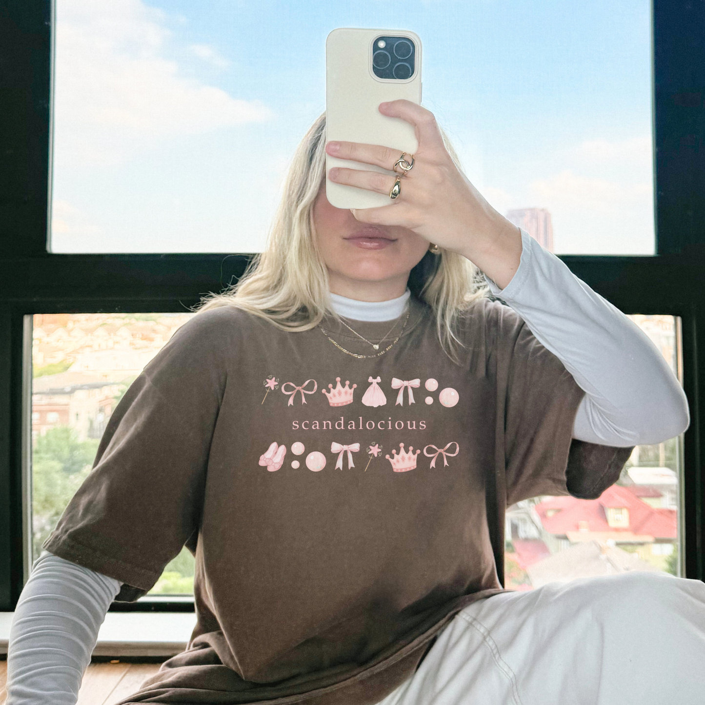 SCANDALOCIOUS WICKED GLINDA Inspired Pastel Art Tee