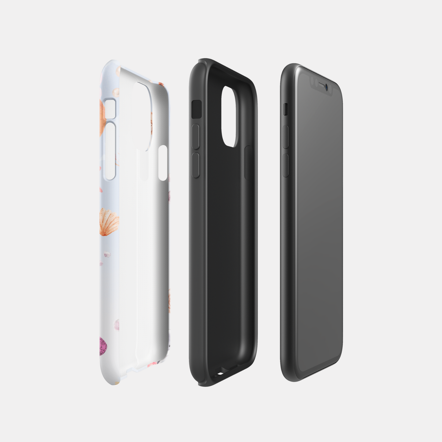 LESBIAN MERMAID CORE Tough Case for iPhone