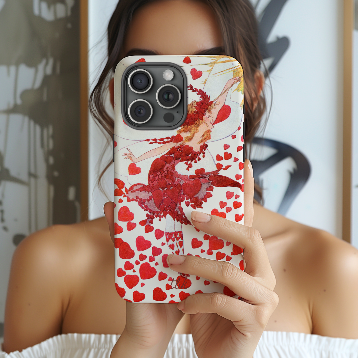 VINTAGE LOVE FAIRY Whimsical Tough Case for iPhone
