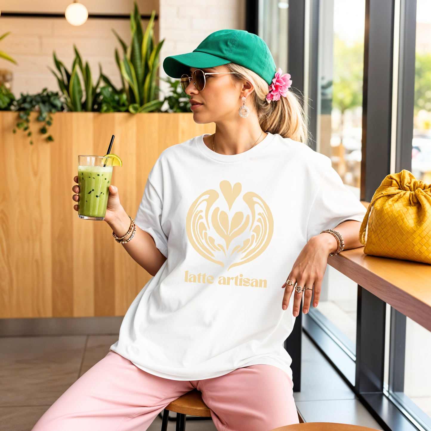 ☕ Latte Artisan Coffee Lover Barista Tee