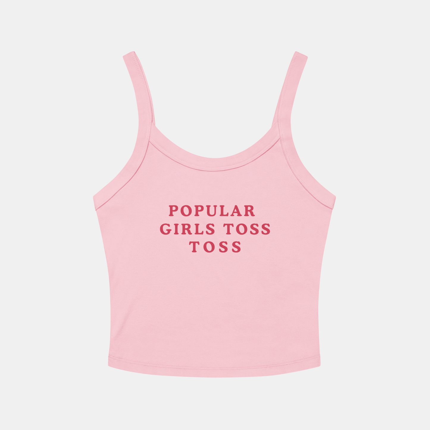 POPULAR GIRLS GLINDA WICKED Inspired Micro-Rib Tank Top