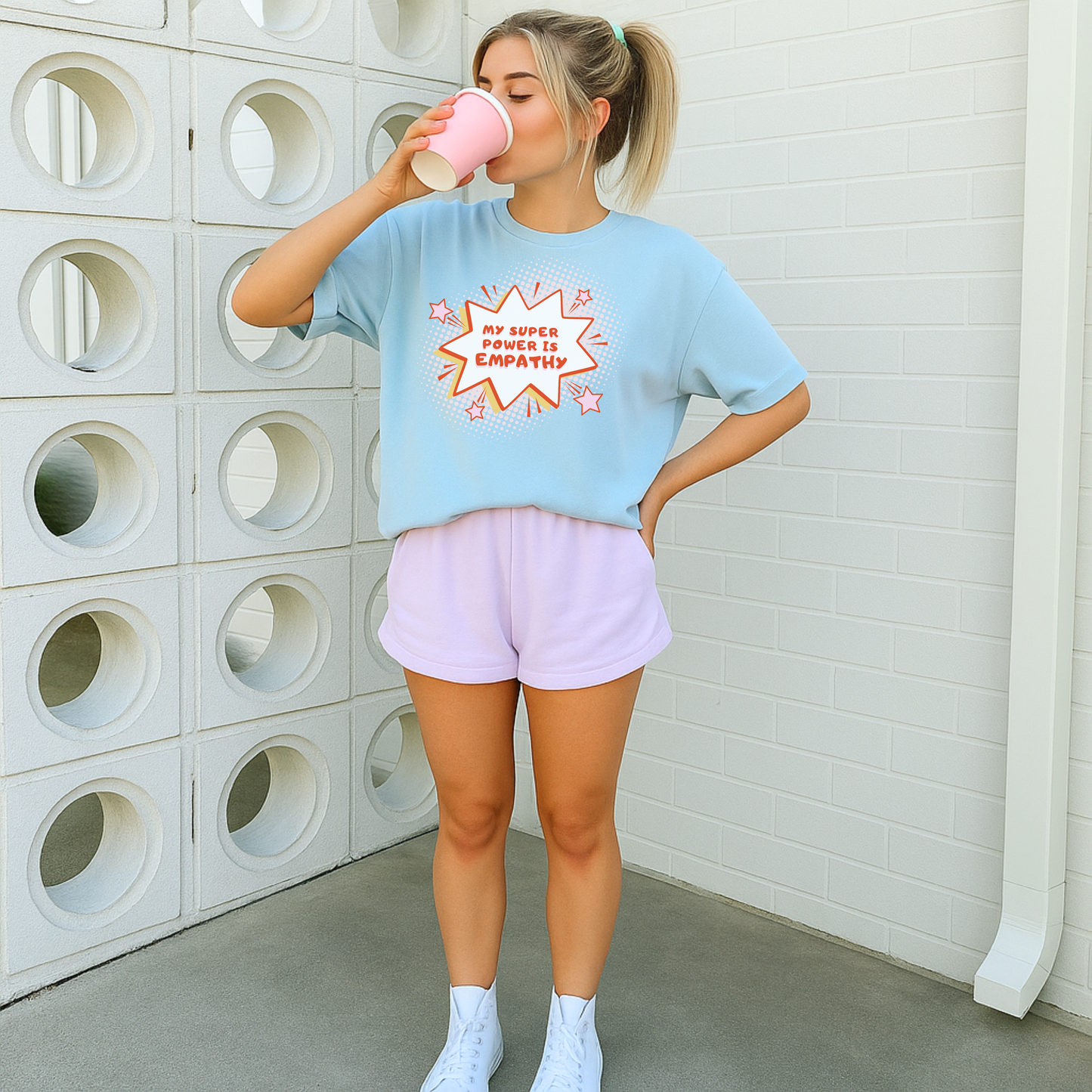 π₯ Empathy Super Power Comic Style Tee