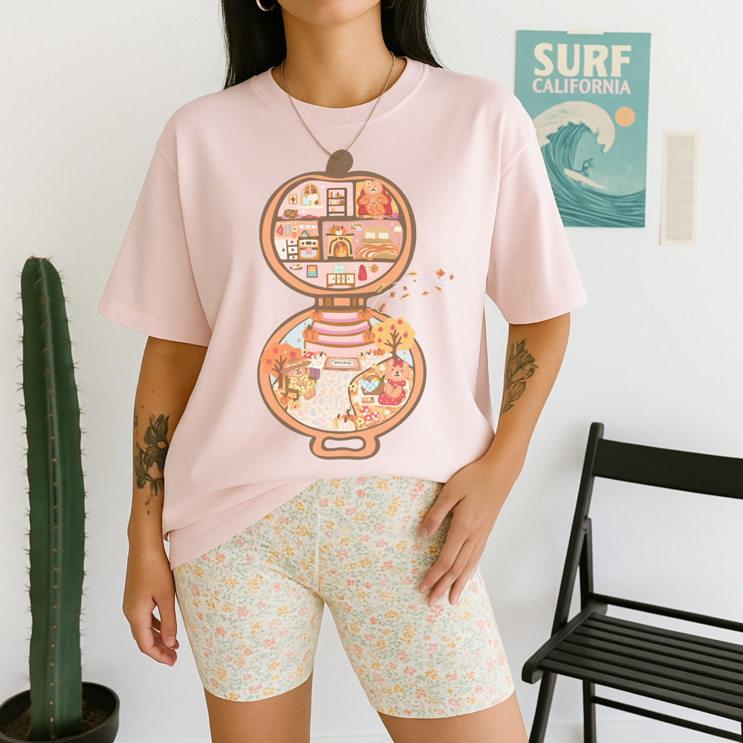 POCKET-SIZED COZY FALL Pumpkin Nostalgia Tee