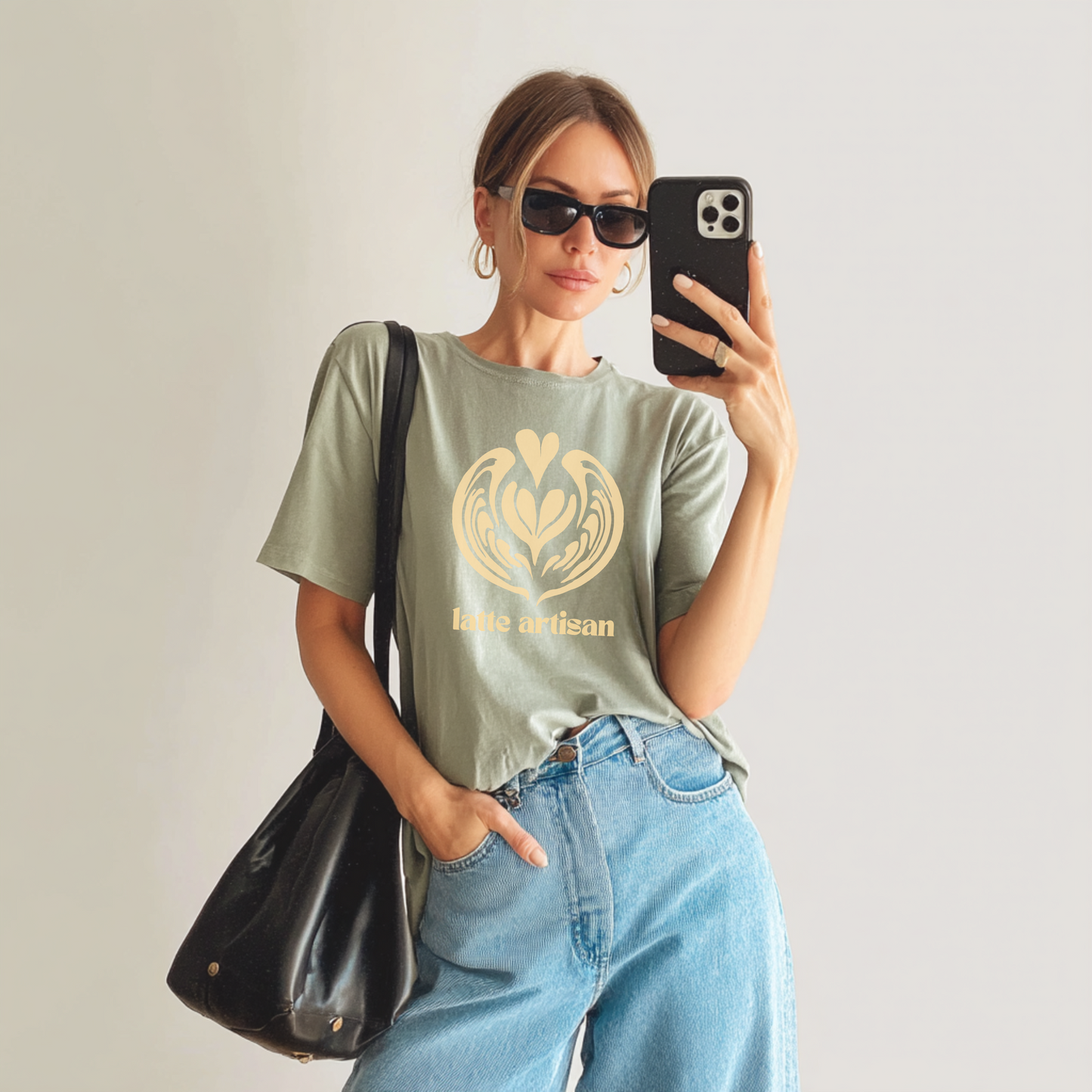 ☕ Latte Artisan Coffee Lover Barista Tee