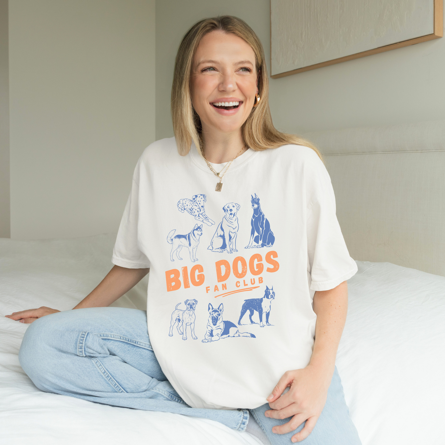 🐕 Big Dogs Fan Club Pet Lovers Tee