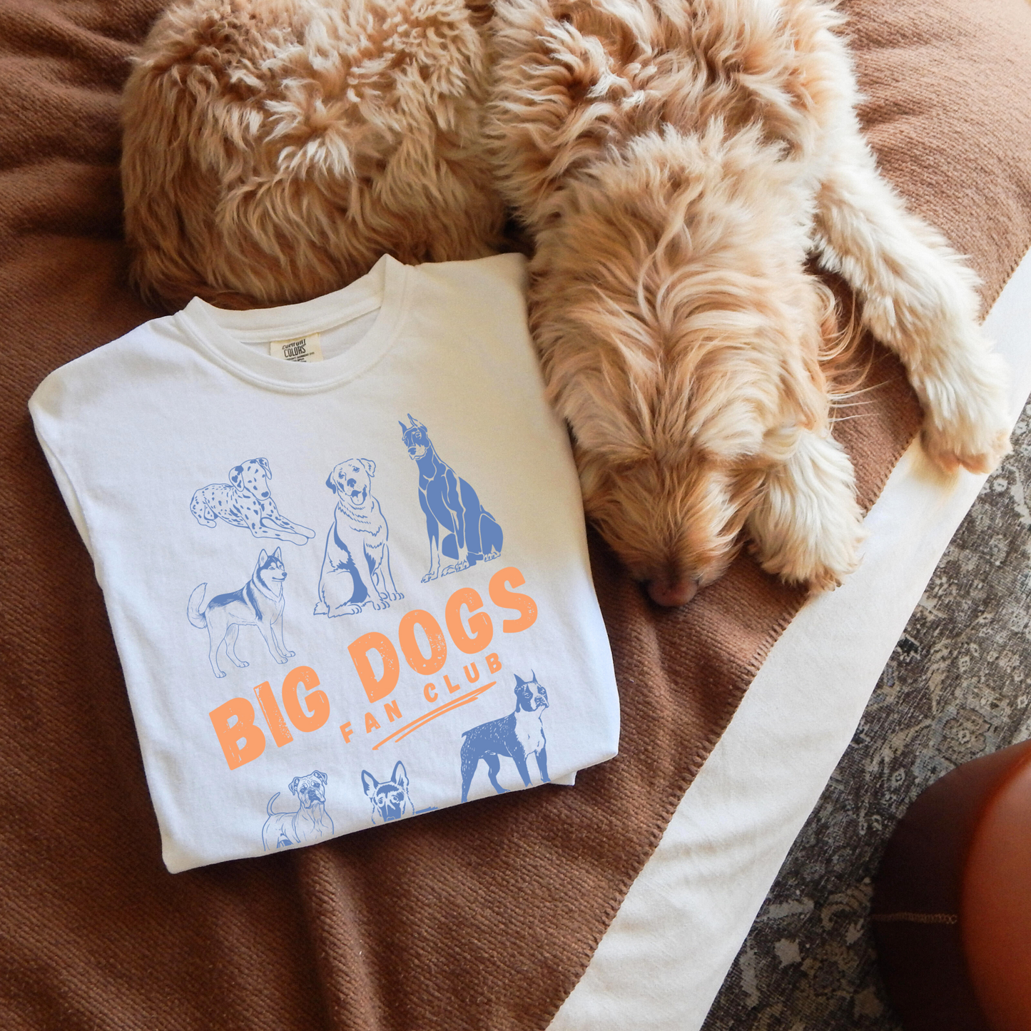 🐕 Big Dogs Fan Club Pet Lovers Tee