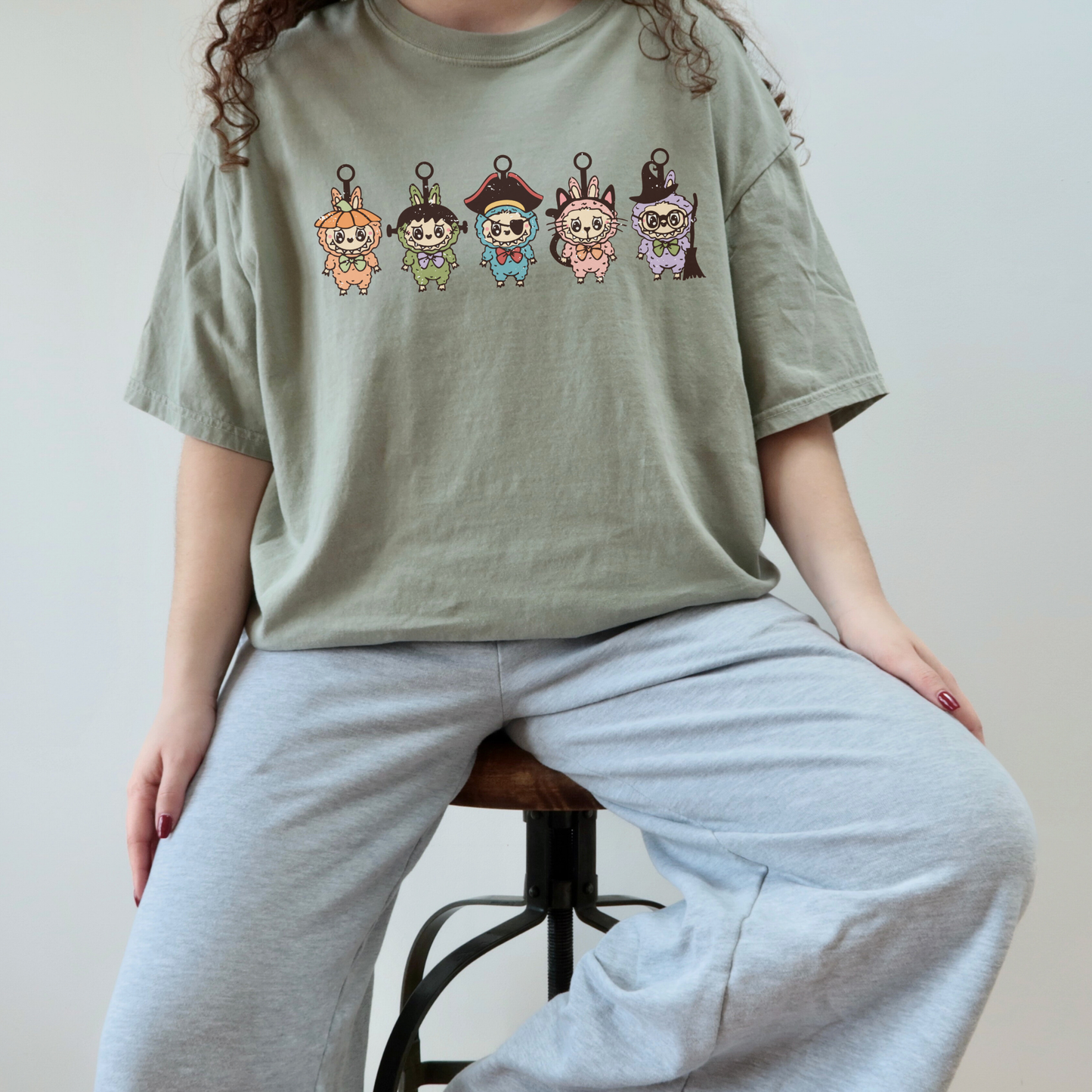 HALLOWEEN LABUBU MONSTER Fall Tee