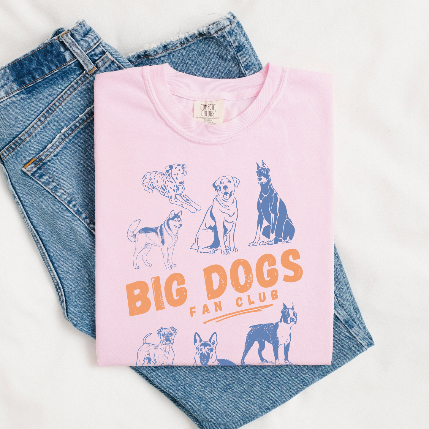 🐕 Big Dogs Fan Club Pet Lovers Tee