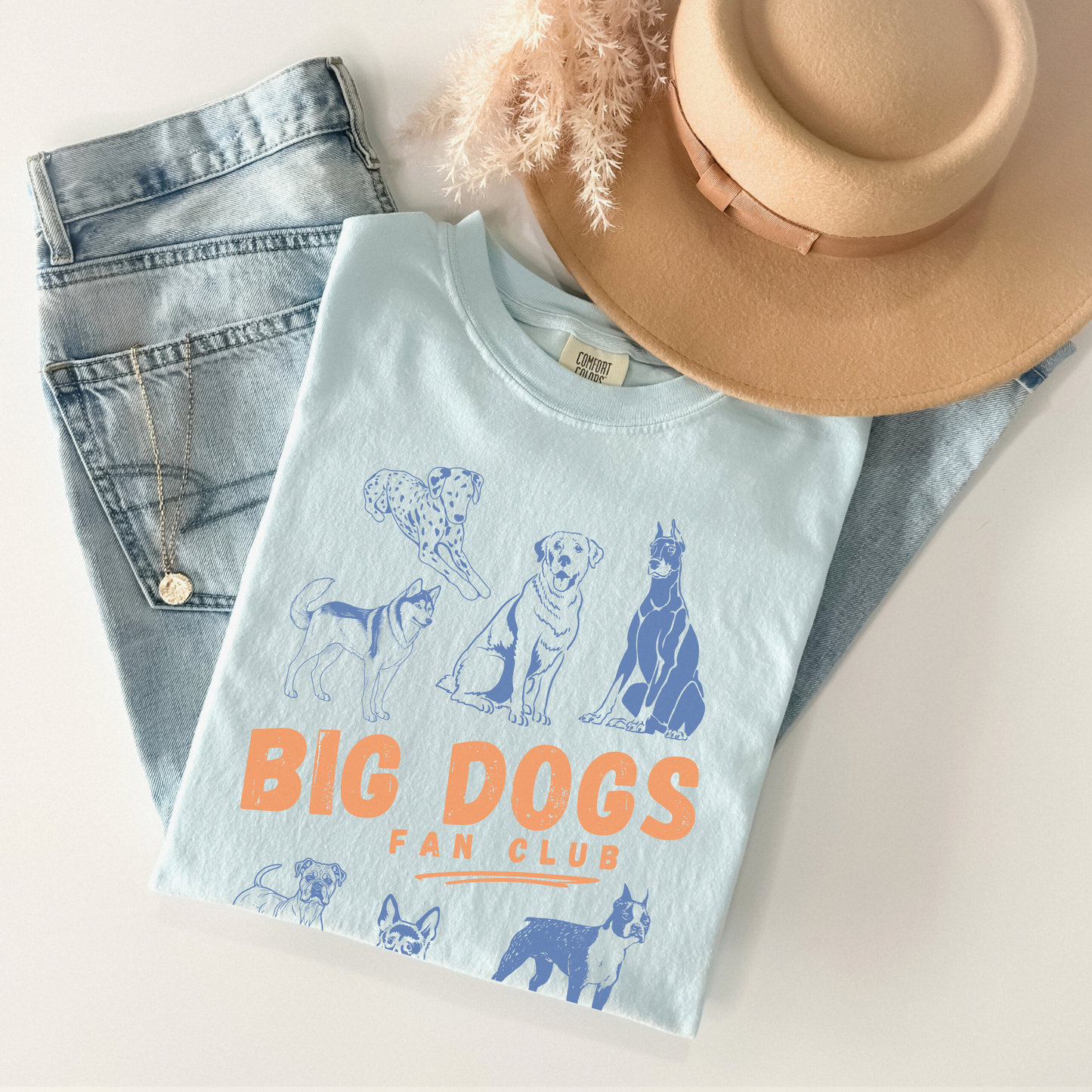 🐕 Big Dogs Fan Club Pet Lovers Tee