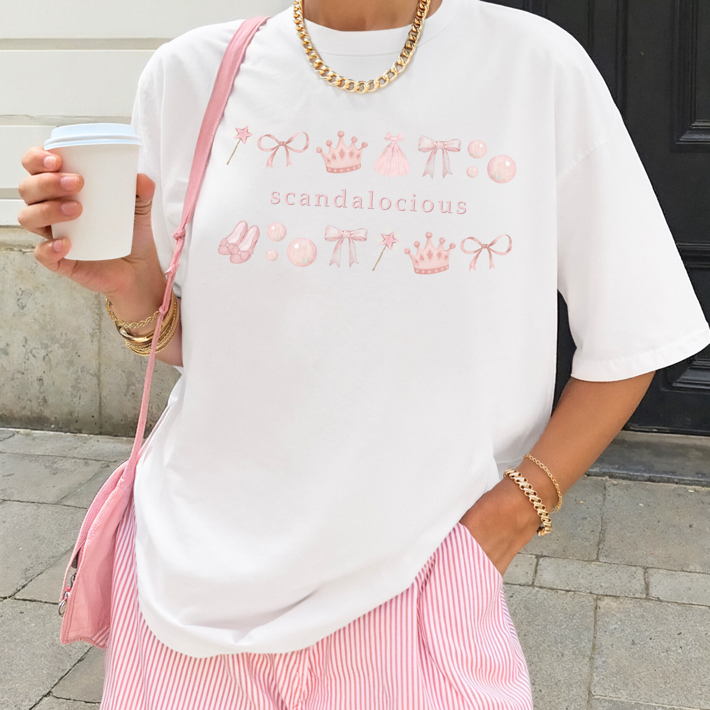 SCANDALOCIOUS WICKED GLINDA Inspired Pastel Art Tee