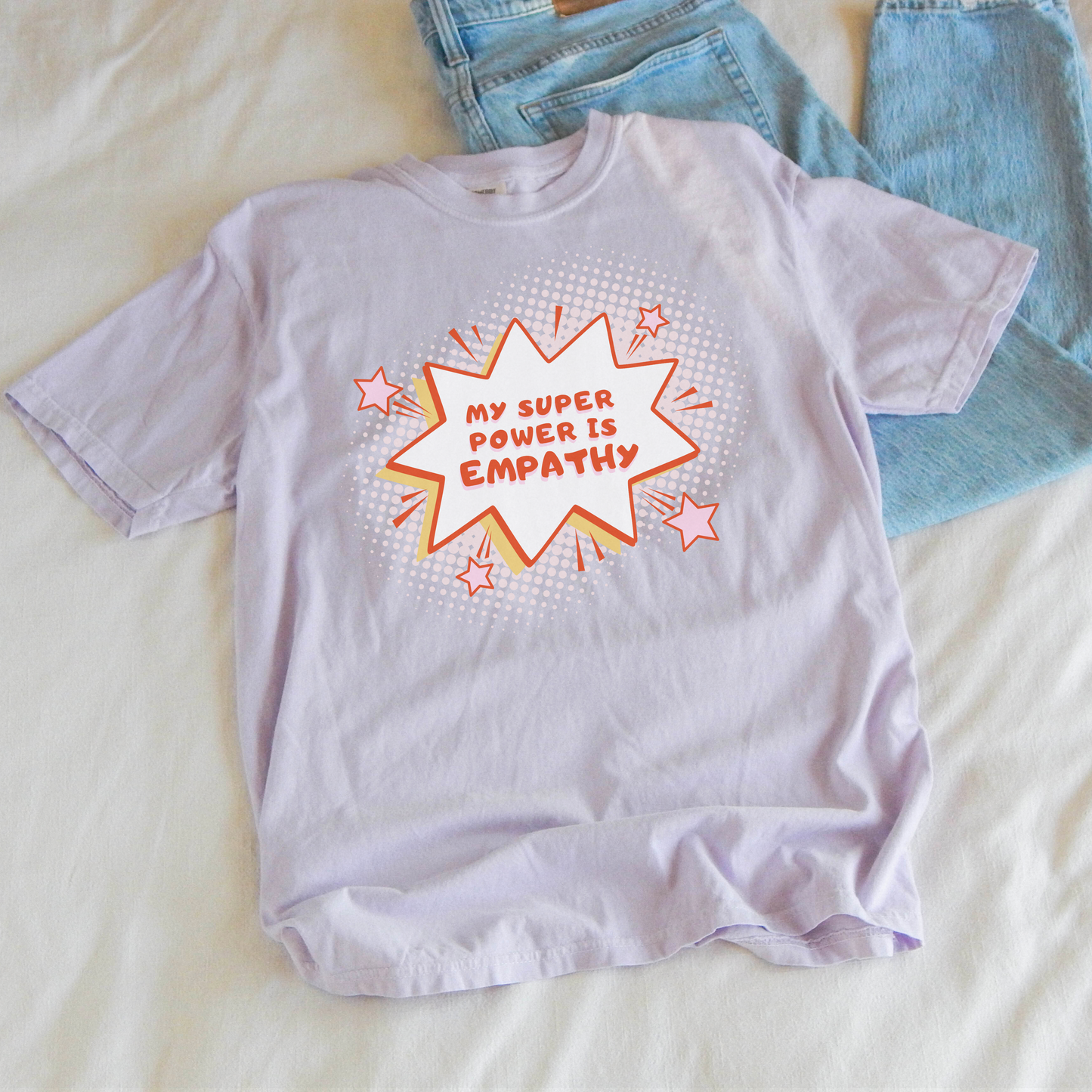 π₯ Empathy Super Power Comic Style Tee