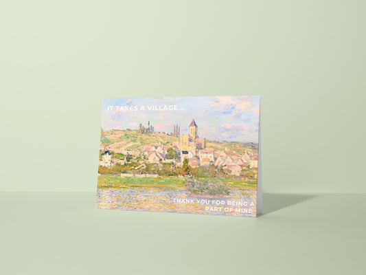 👯♀️ Mom Friend Happy Mother’s Day Card - Vintage Lake Village Art