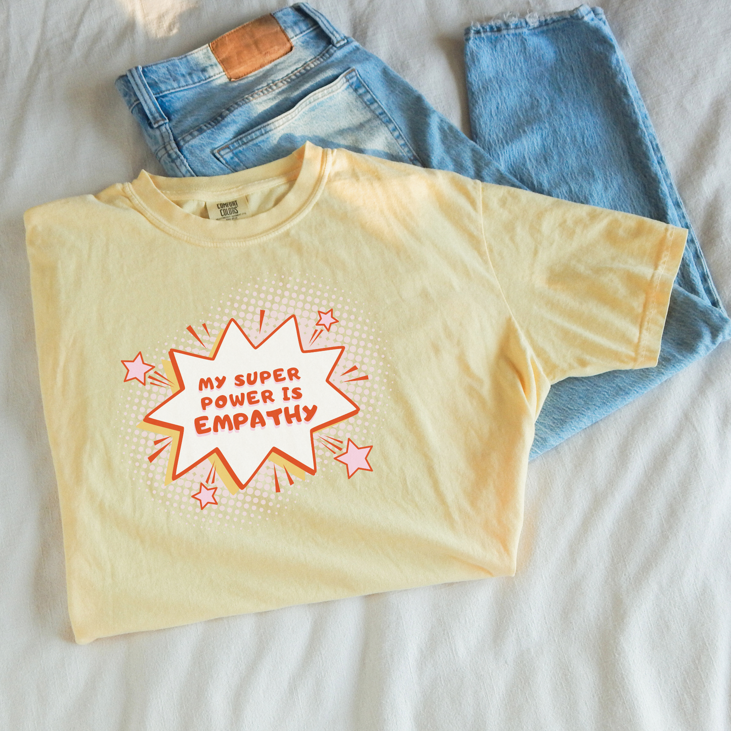 π₯ Empathy Super Power Comic Style Tee
