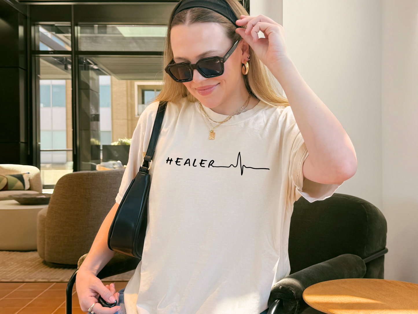 ❤️🩹 Healer Heart Rate Medical & Healthcare Worker Tee