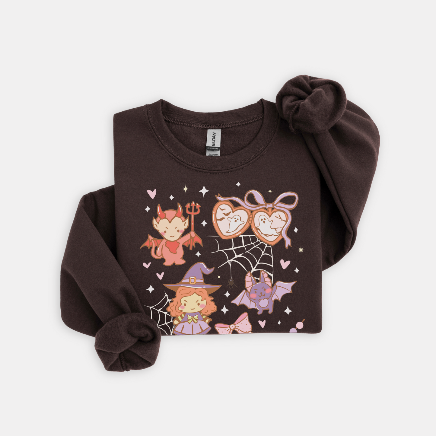 SPOOKY VIBES CUTE Pastel Halloween Sweatshirt