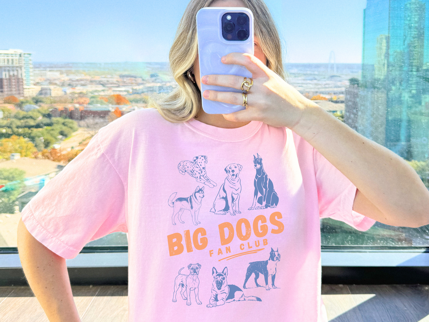 ๐ Big Dogs Fan Club Pet Lovers Tee