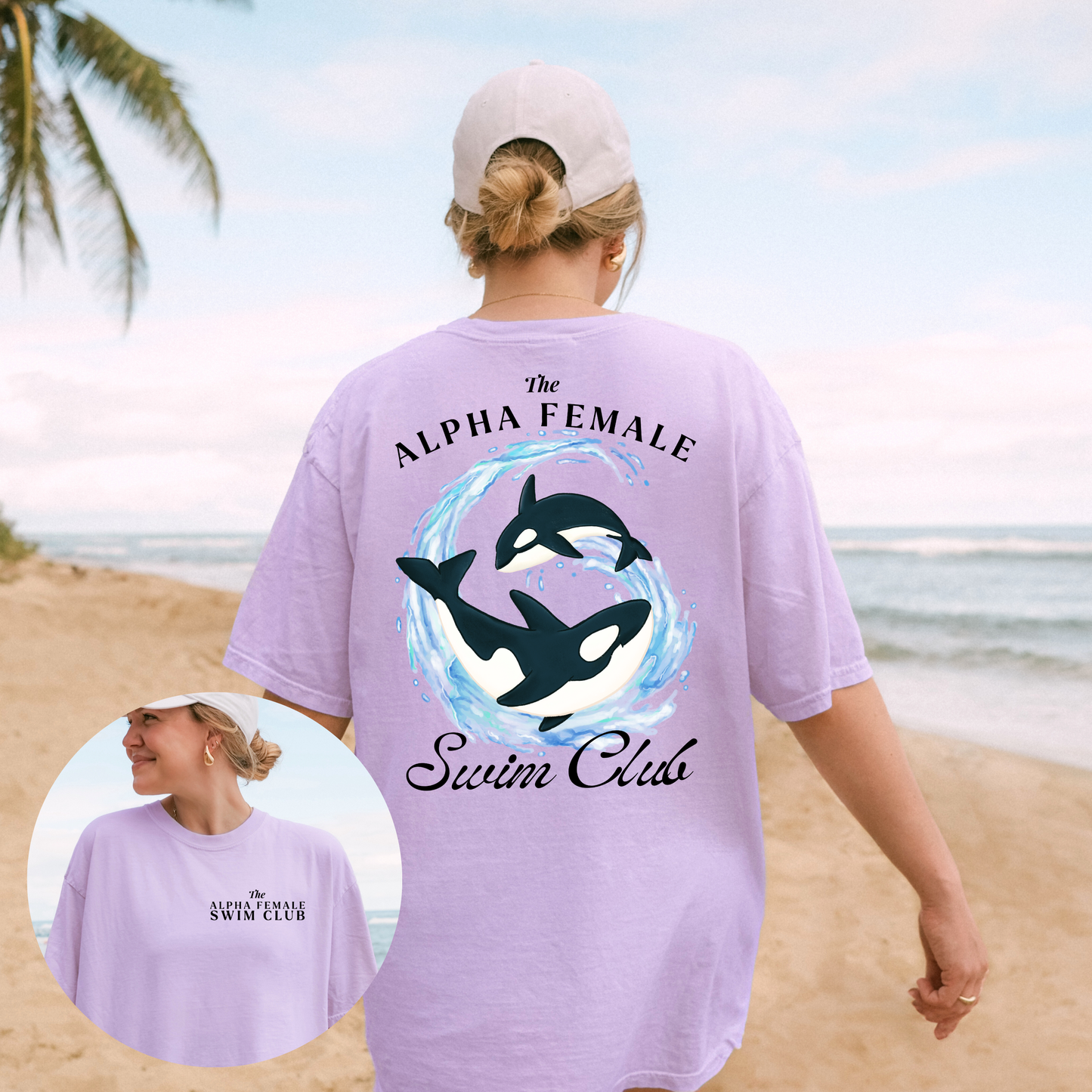 ALPHA FEMALE ORCA Oceancore Feminist Tee