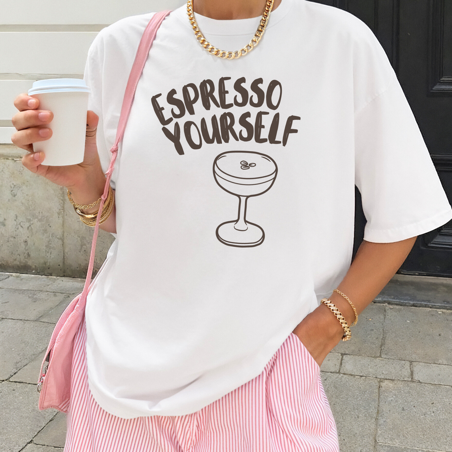 ESPRESSO YOURSELF MARTINI Pun Tee