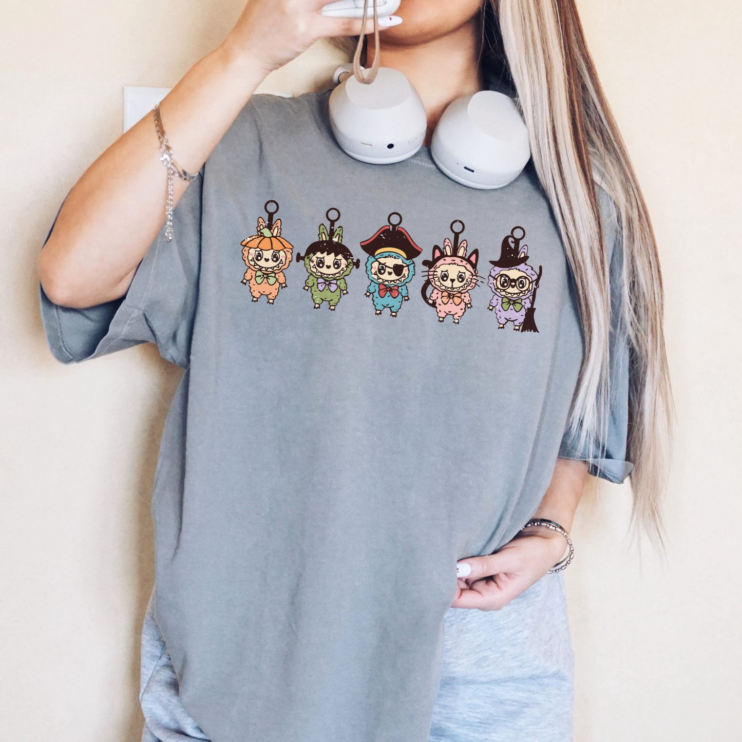HALLOWEEN LABUBU MONSTER Fall Tee