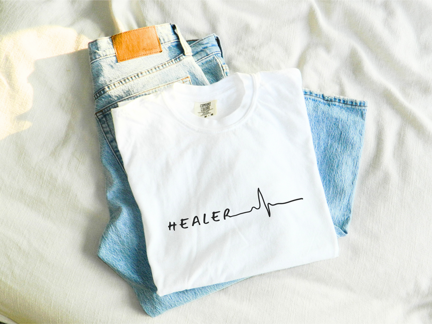 ❤️🩹 Healer Heart Rate Medical & Healthcare Worker Tee