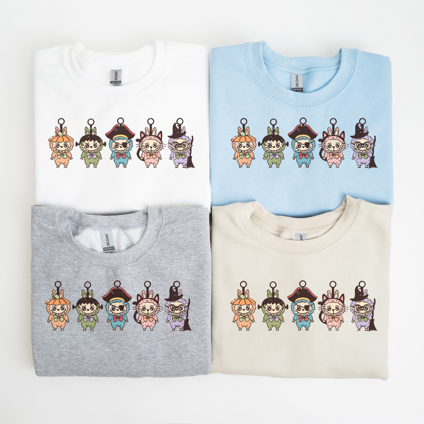HALLOWEEN COSTUME LABUBU Inspired Fall Sweatshirt
