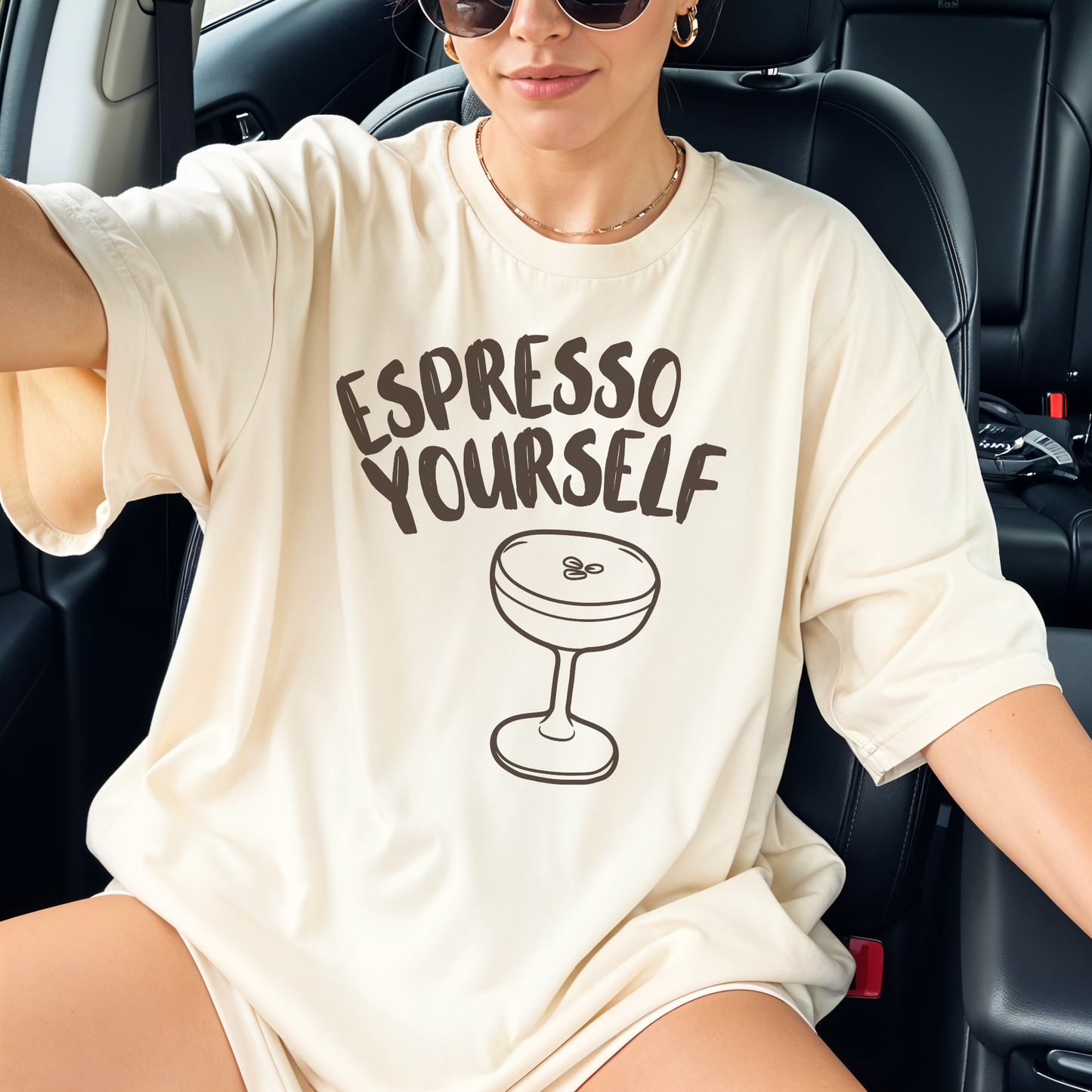 ESPRESSO YOURSELF MARTINI Pun Tee