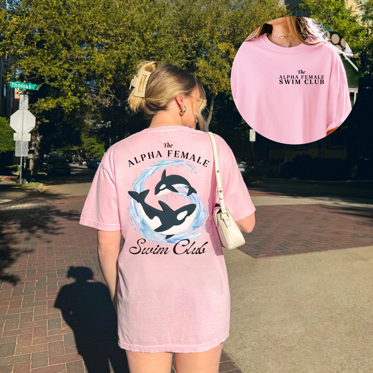 ALPHA FEMALE ORCA Oceancore Feminist Tee