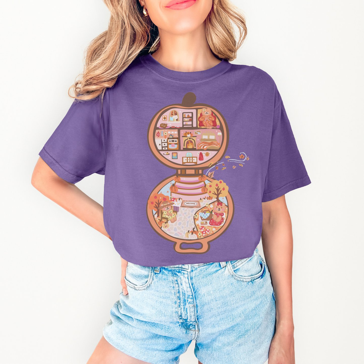 POCKET-SIZED COZY FALL Pumpkin Nostalgia Tee