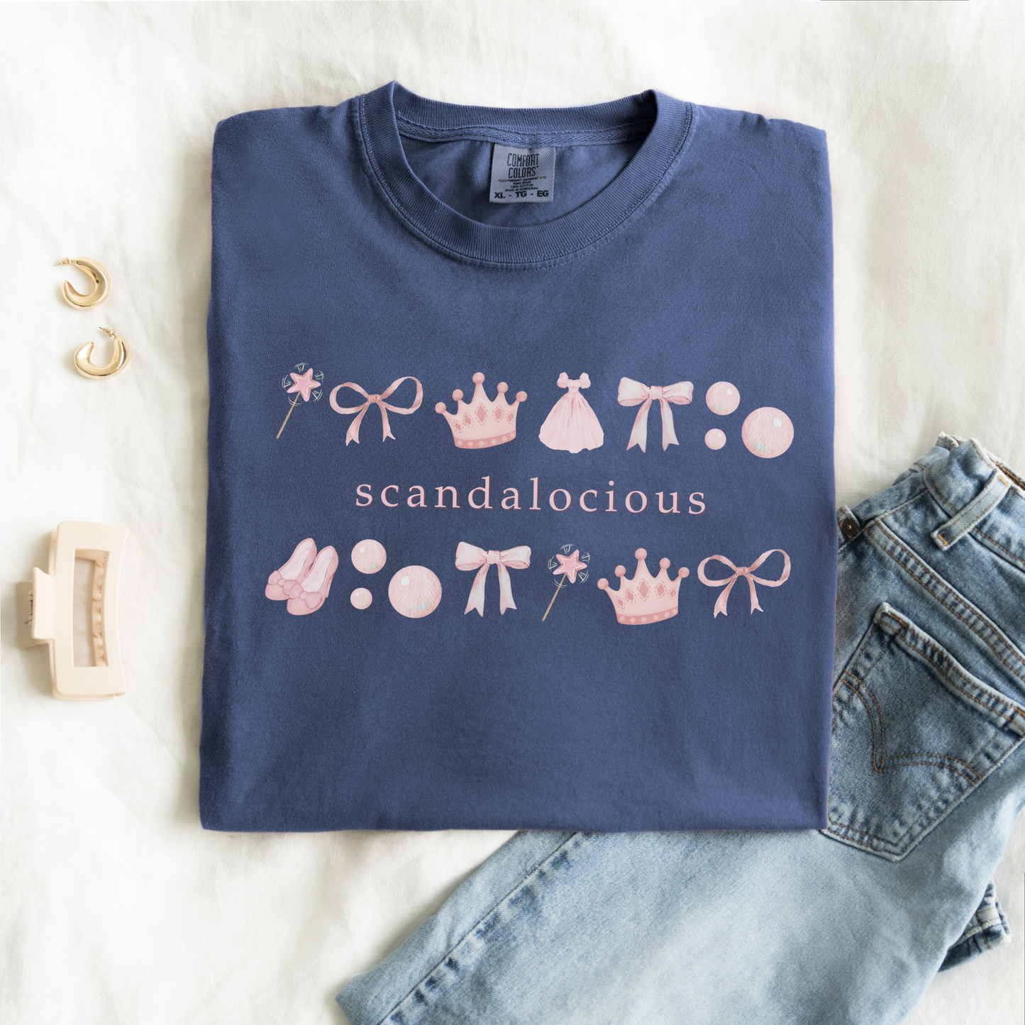 SCANDALOCIOUS WICKED GLINDA Inspired Pastel Art Tee