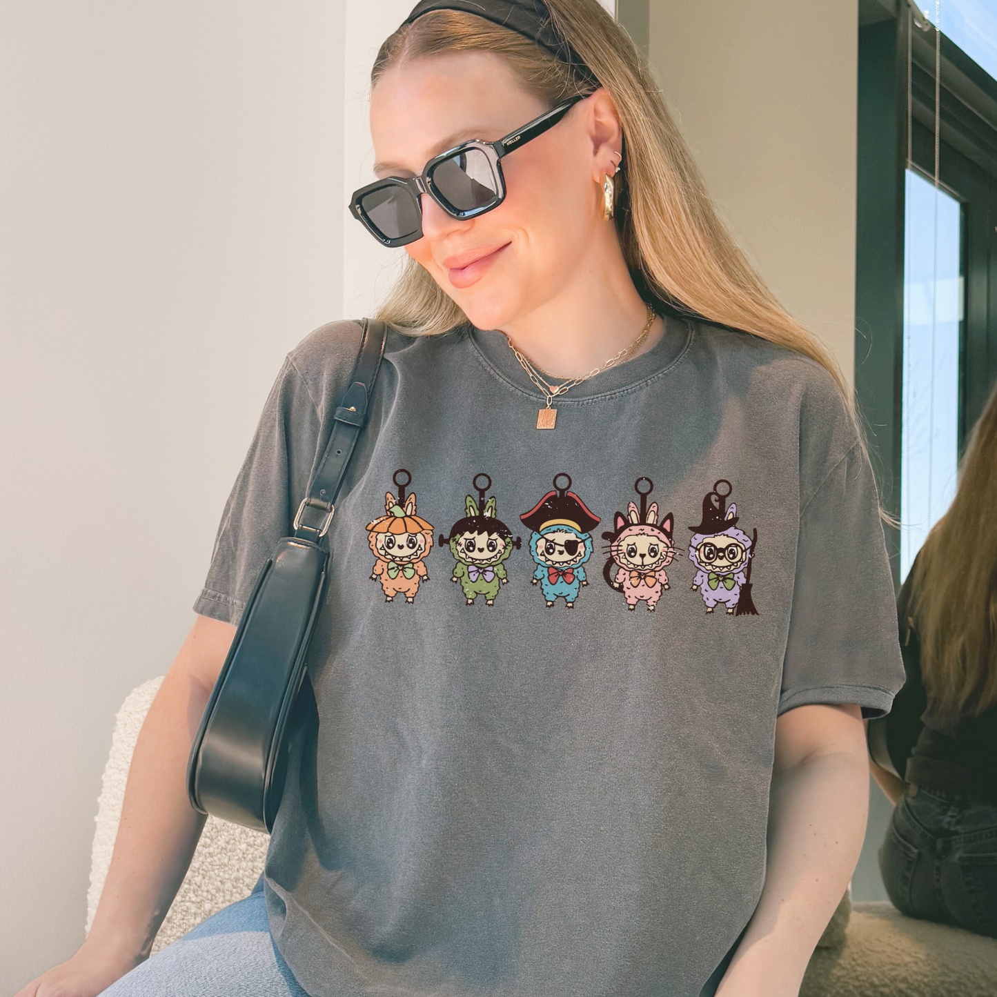 HALLOWEEN LABUBU MONSTER Fall Tee