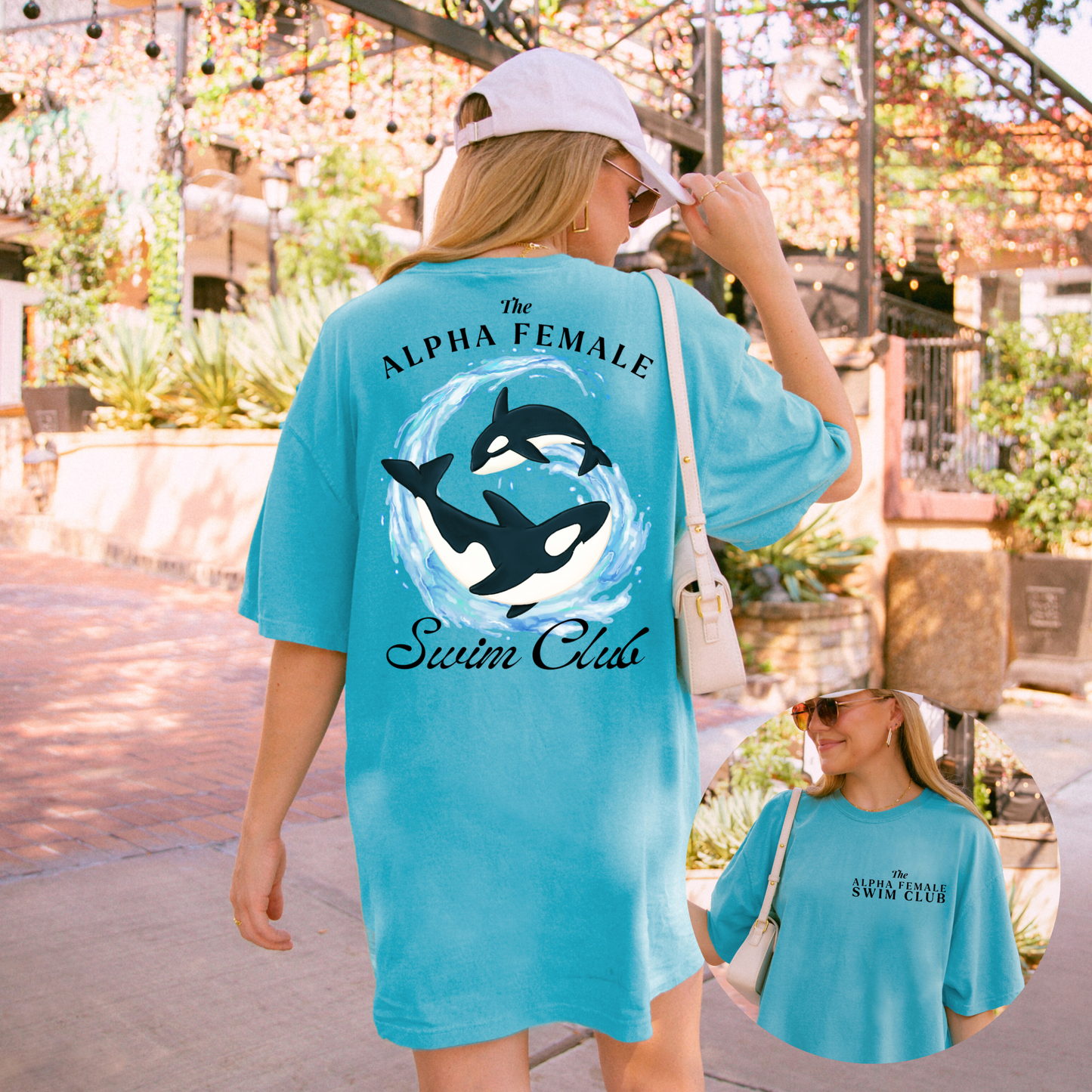 ALPHA FEMALE ORCA Oceancore Feminist Tee