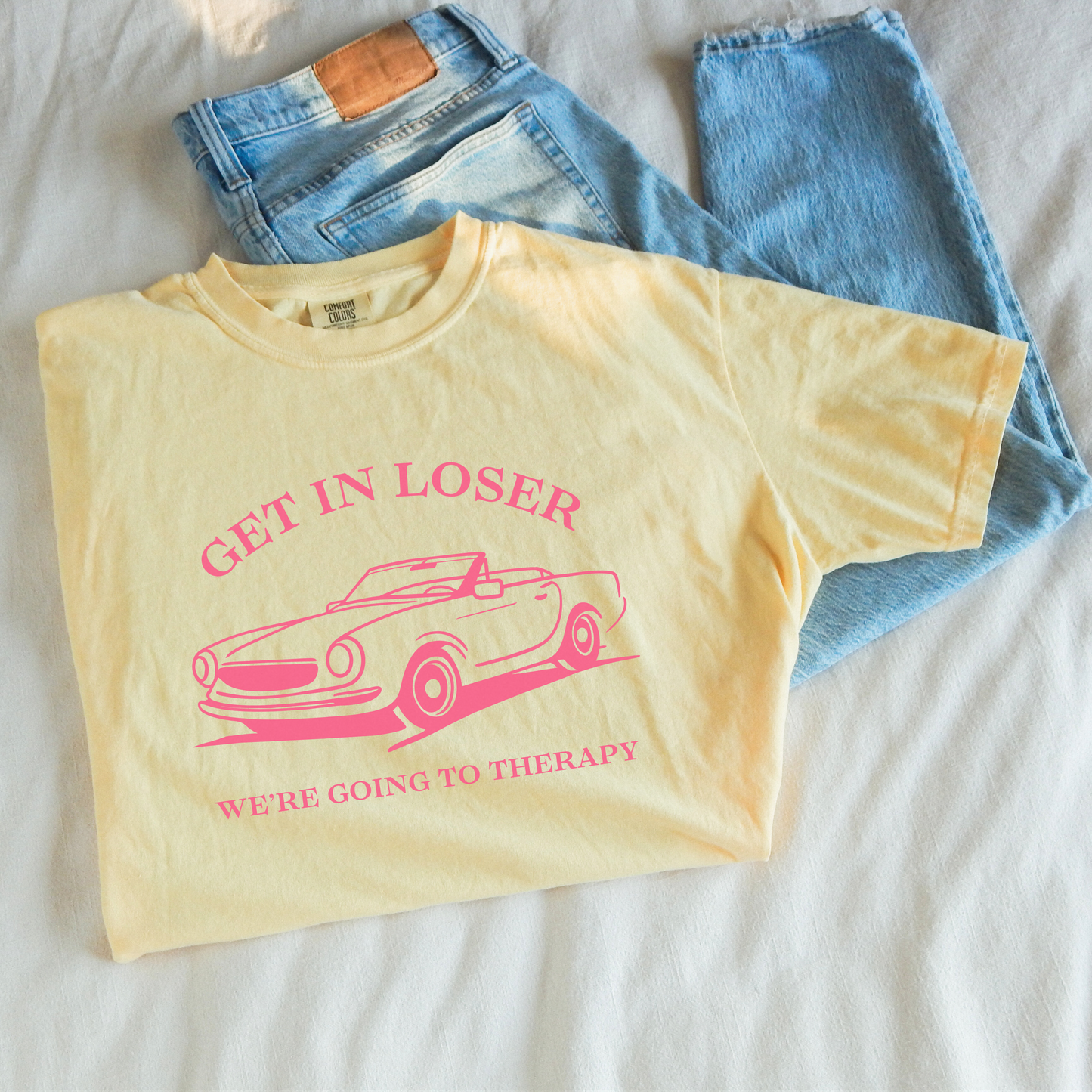 ๐ Get in Loser Mean Girls Therapy Tee
