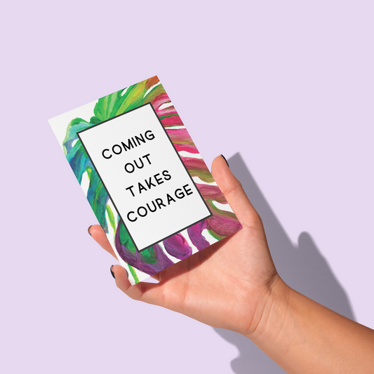 🏳️‍⚧️ LGBTQIA+ Coming Out Celebration Card
