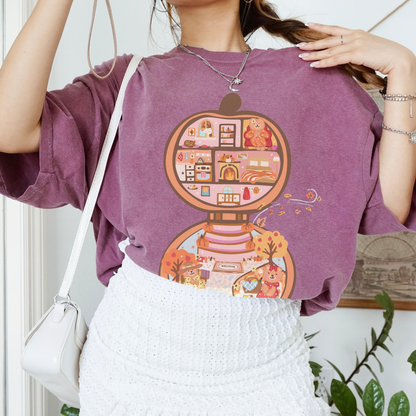 POCKET-SIZED COZY FALL Pumpkin Nostalgia Tee