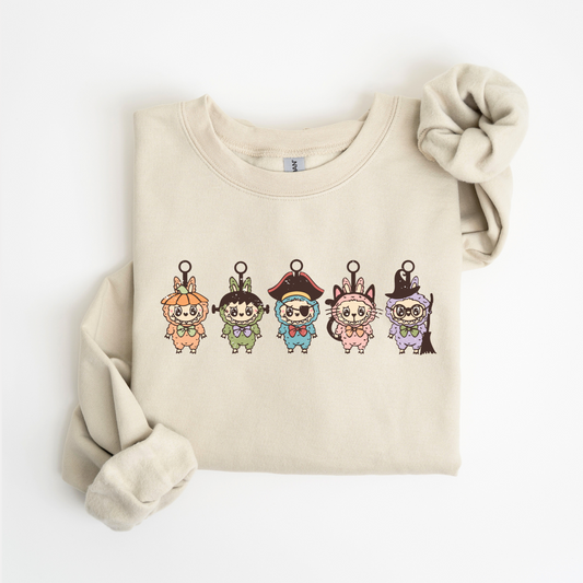 HALLOWEEN COSTUME LABUBU Inspired Fall Sweatshirt