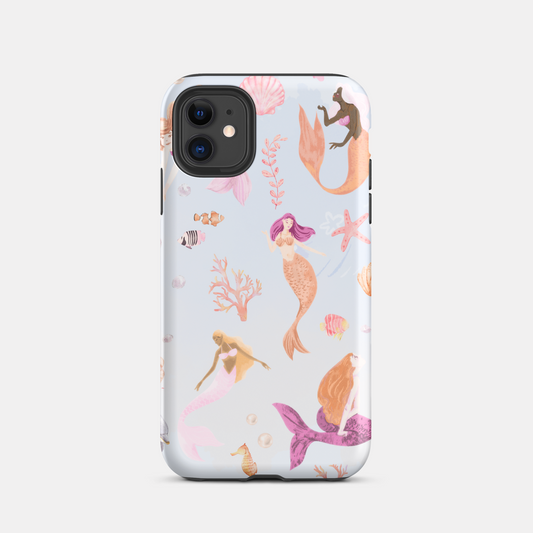 LESBIAN MERMAID CORE Tough Case for iPhone