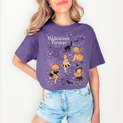 HALLOWEEN FOREVER VINTAGE Spooky Fall Tee