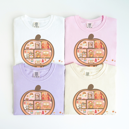 POCKET-SIZED COZY FALL Pumpkin Nostalgia Tee