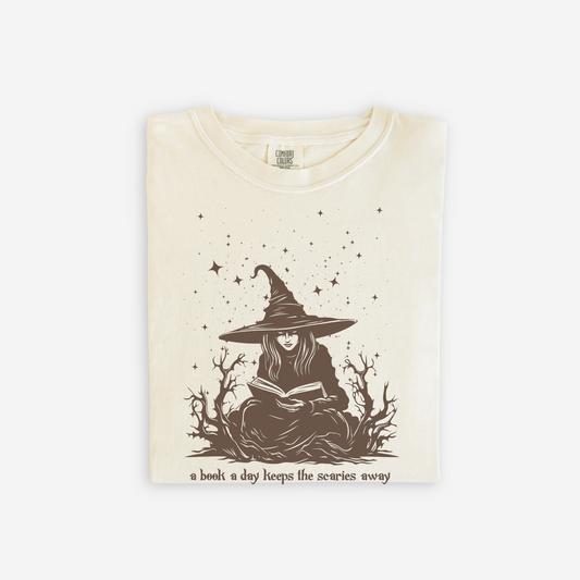 BOOKISH WHIMSICAL WITCH Fall & Halloween Tee