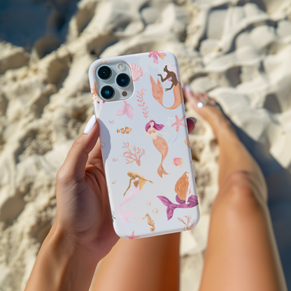 LESBIAN MERMAID CORE Tough Case for iPhone
