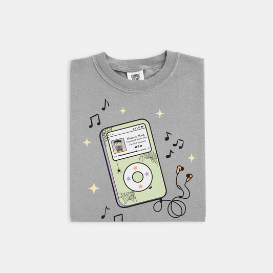 MONSTER MASH IPOD Nostalgic Halloween Tee